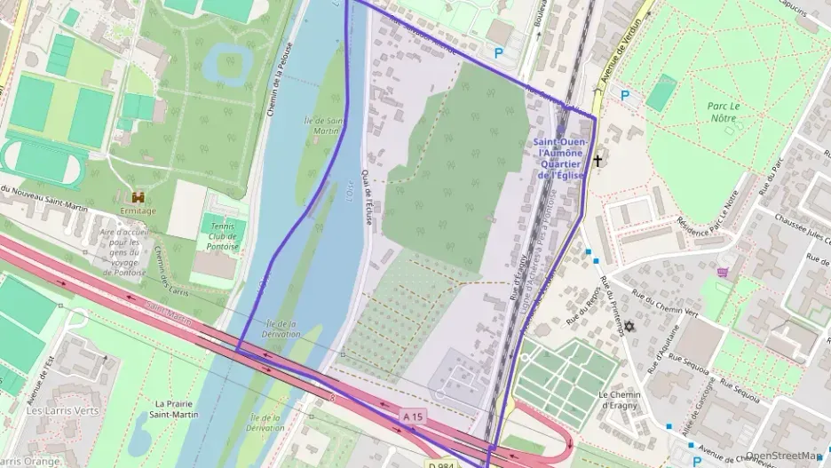 Appartement 62 m² trois pièces à vendre à Saint-Ouen-l`Aumône Appartement 62 m² trois pièces à vendre à Saint-Ouen-l`Aumône