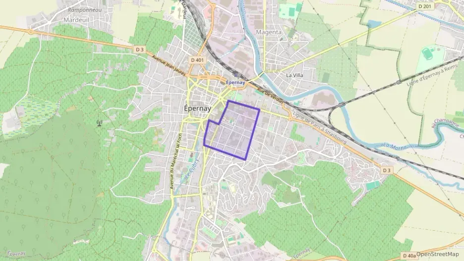 Appartement 80 m² quatre pièces à vendre à Épernay