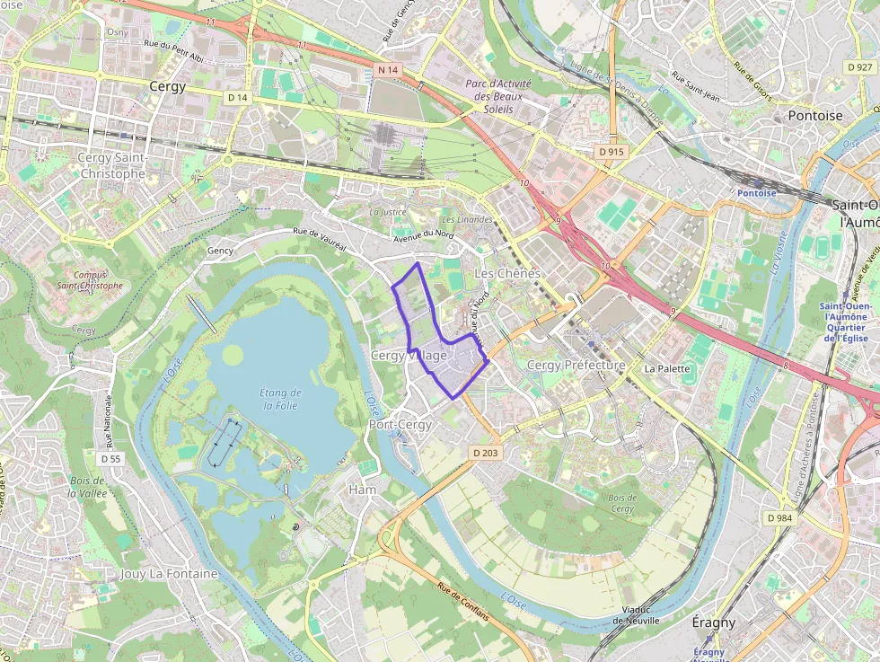 Appartement 118 m² 5 pièces à vendre à Cergy