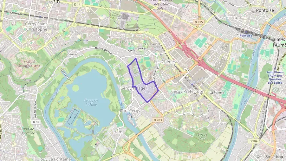 Appartement 118 m² cinq pièces à vendre à Cergy Appartement 118 m² cinq pièces à vendre à Cergy