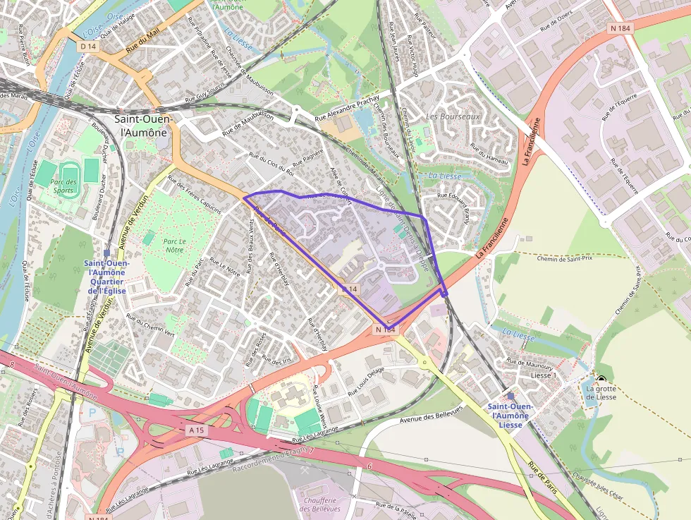 Appartement 66 m² trois pièces à vendre à Saint-Ouen-l`Aumône