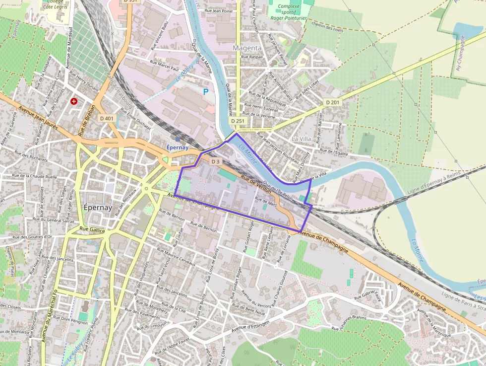 Appartement 79 m² quatre pièces à vendre à Épernay