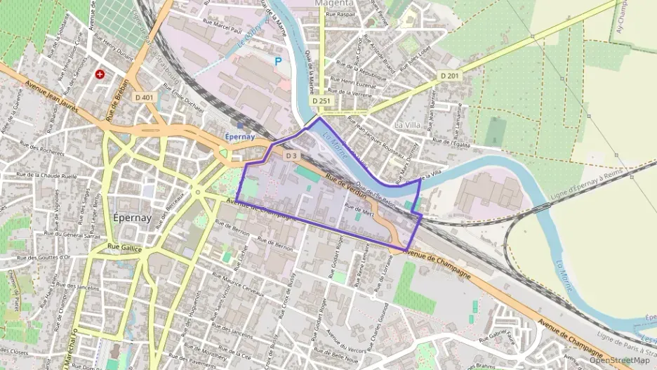 Appartement 79 m² quatre pièces à vendre à Épernay