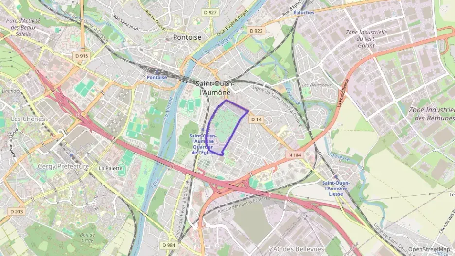 Appartement 81 m² trois pièces à vendre à Saint-Ouen-l`Aumône