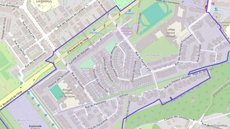 Appartement 78 m² trois pièces à vendre à Cergy Appartement 78 m² trois pièces à vendre à Cergy