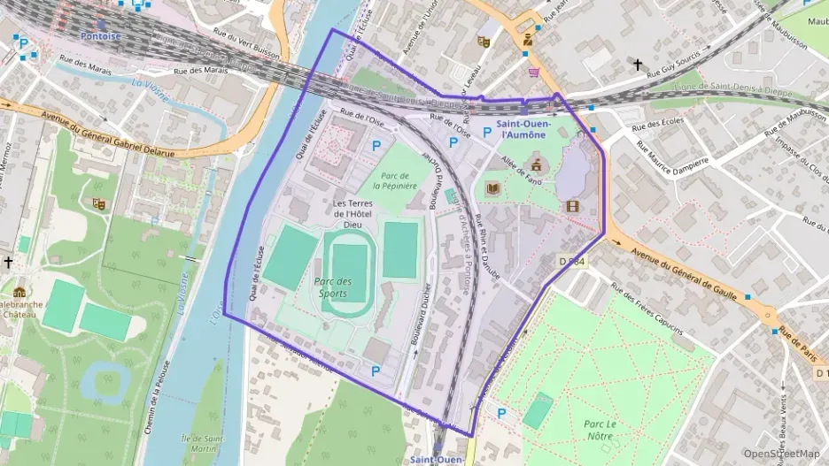 Appartement 63 m² trois pièces à vendre à Saint-Ouen-l`Aumône