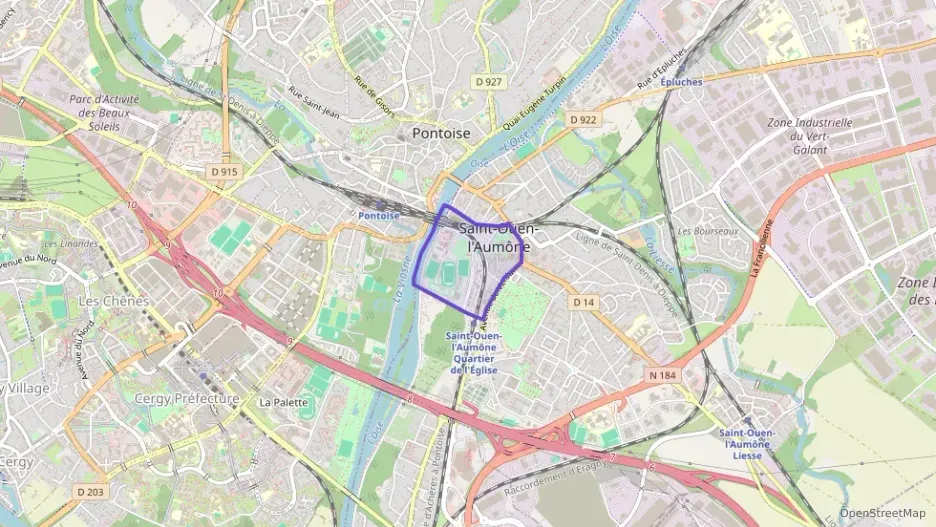 Appartement 63 m² trois pièces à vendre à Saint-Ouen-l`Aumône