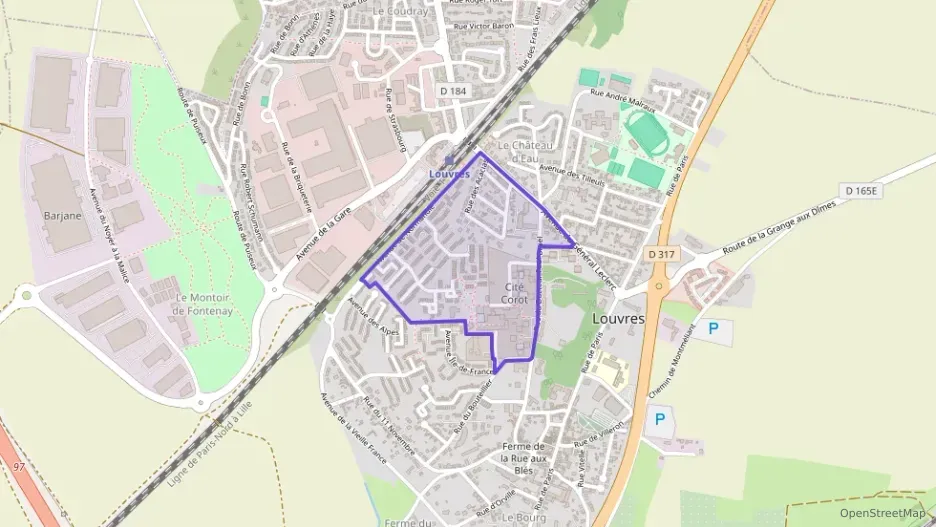 Appartement 61 m² trois pièces à vendre à Louvres Appartement 61 m² trois pièces à vendre à Louvres