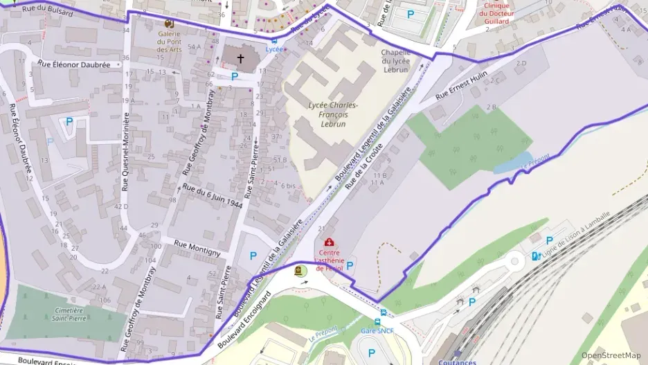 Appartement 57 m² trois pièces à vendre à Coutances Appartement 57 m² trois pièces à vendre à Coutances