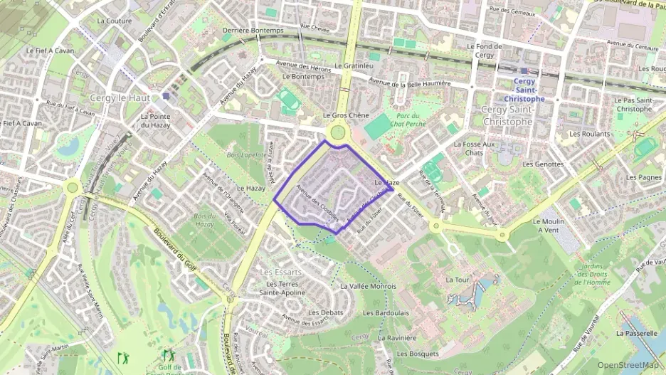 Appartement 64 m² trois pièces à vendre à Cergy Appartement 64 m² trois pièces à vendre à Cergy