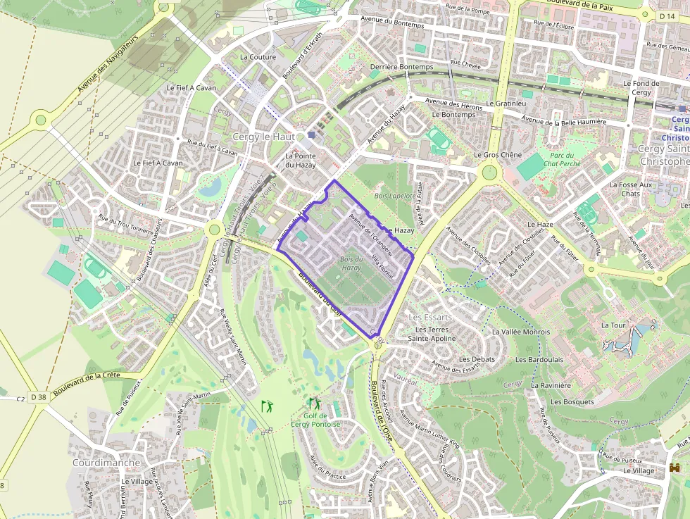 Appartement 40 m² une piece à vendre à Cergy