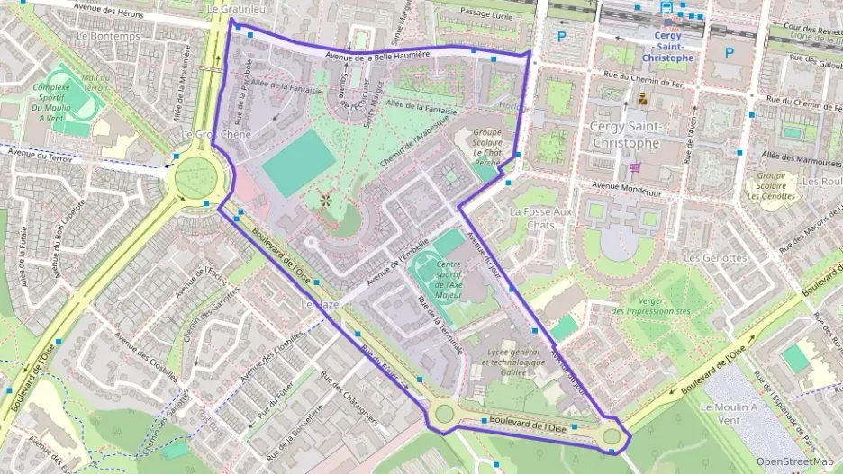 Appartement 96 m² quatre pièces à vendre à Cergy Appartement 96 m² quatre pièces à vendre à Cergy