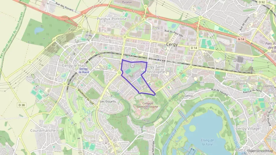 Appartement 96 m² quatre pièces à vendre à Cergy Appartement 96 m² quatre pièces à vendre à Cergy