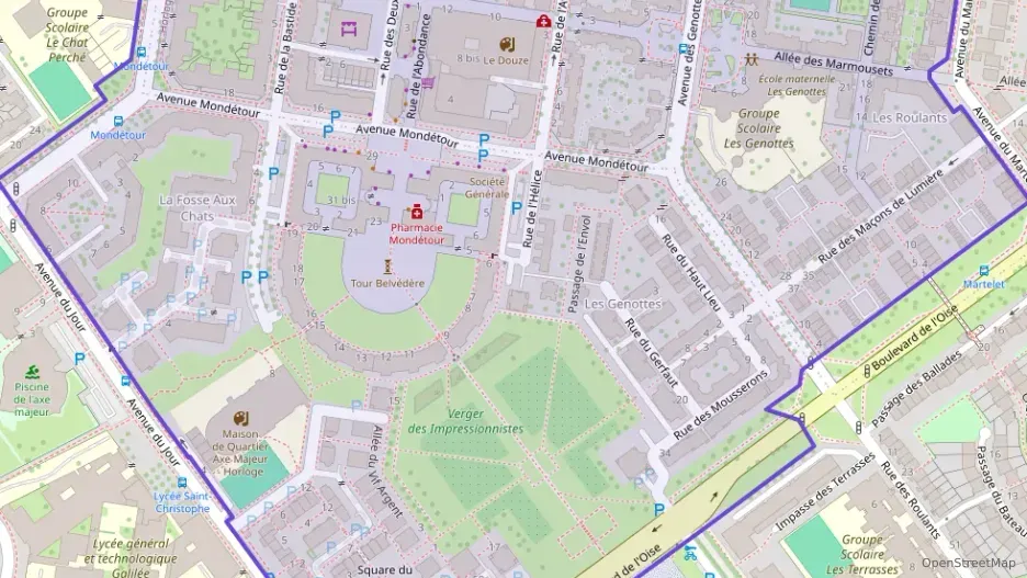 Appartement 55 m² trois pièces à vendre à Cergy Appartement 55 m² trois pièces à vendre à Cergy