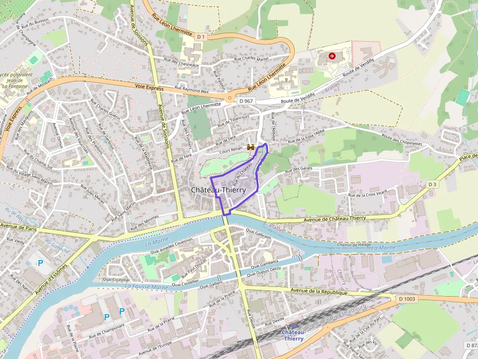 Appartement 54 m² trois pièces à vendre à Château-Thierry