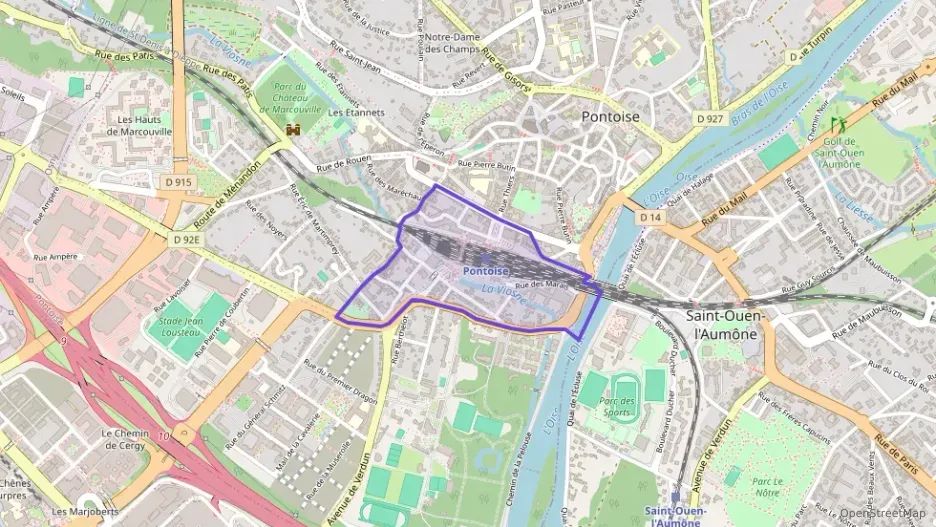 Appartement 91 m² quatre pièces à vendre à Pontoise Appartement 91 m² quatre pièces à vendre à Pontoise