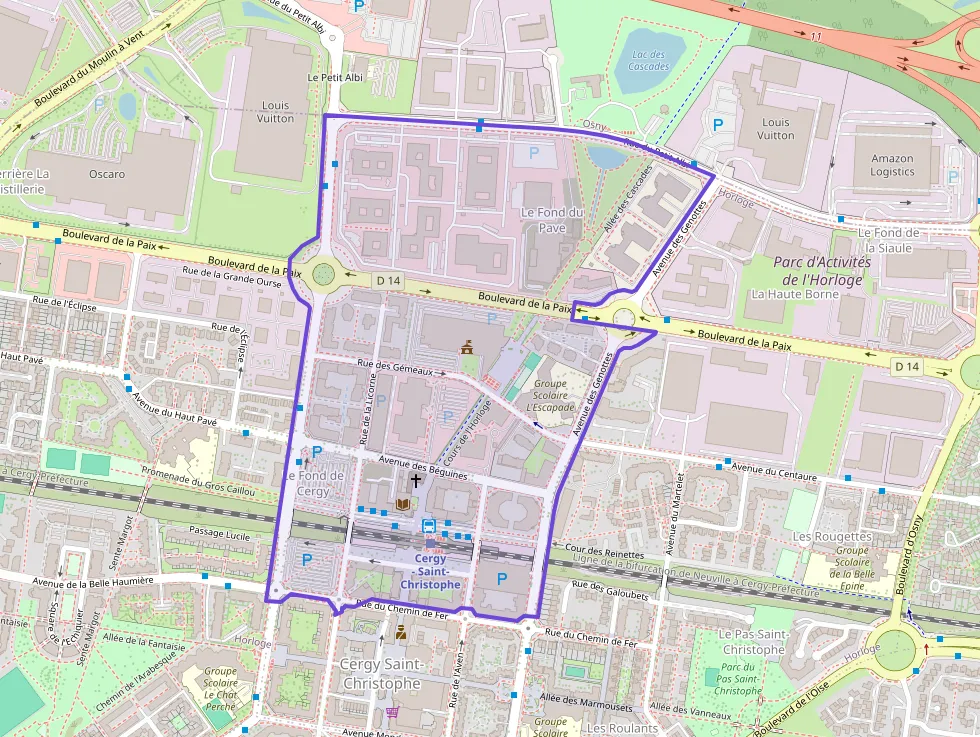 Appartement 30 m² une piece à vendre à Cergy