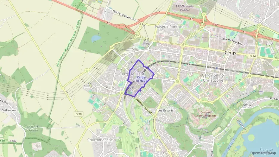 Appartement 61 m² trois pièces à vendre à Cergy Appartement 61 m² trois pièces à vendre à Cergy