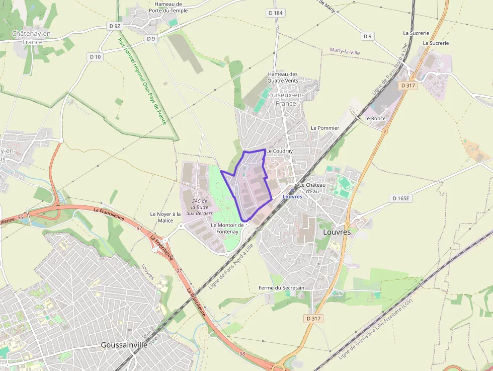 Appartement 60 m² trois pièces à vendre à Louvres