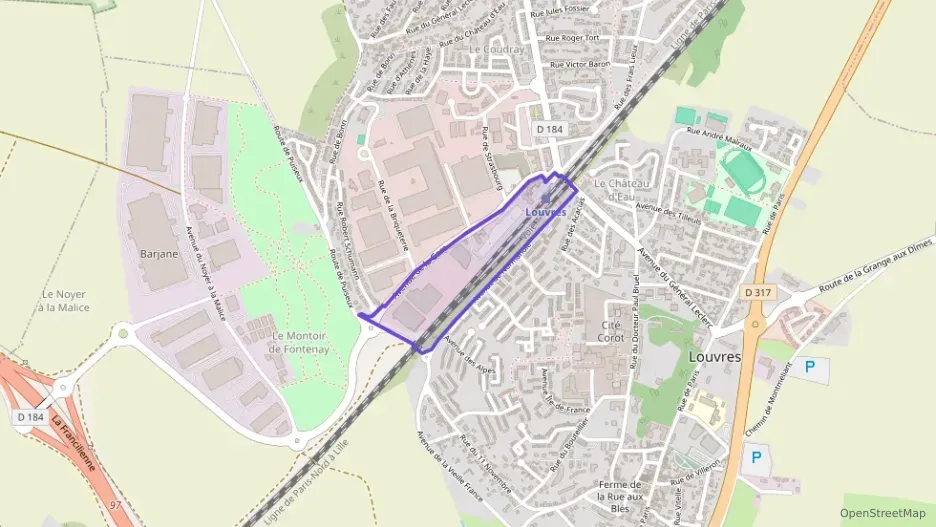 Appartement 33 m² une piece à vendre à Louvres Appartement 33 m² une piece à vendre à Louvres