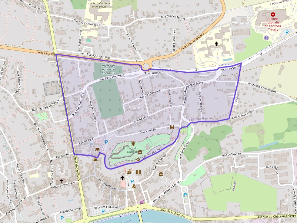 Appartement 44 m² deux pieces à vendre à Château-Thierry