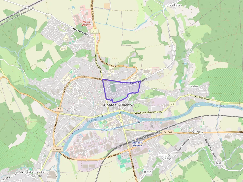 Appartement 44 m² deux pieces à vendre à Château-Thierry