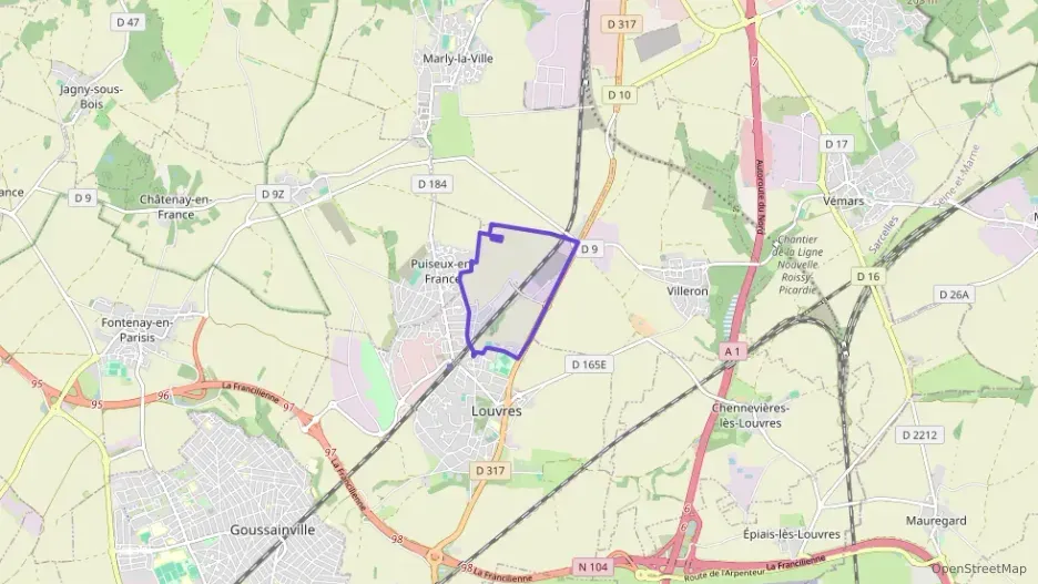 Appartement 67 m² trois pièces à vendre à Louvres Appartement 67 m² trois pièces à vendre à Louvres