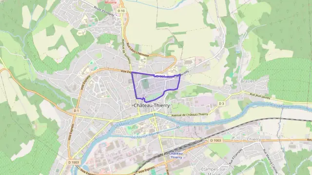 Appartement 45 m² deux pieces à vendre à Château-Thierry