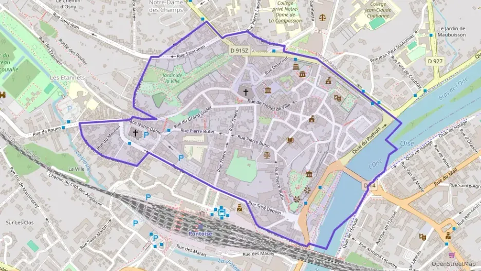 Appartement 55 m² trois pièces à vendre à Pontoise Appartement 55 m² trois pièces à vendre à Pontoise