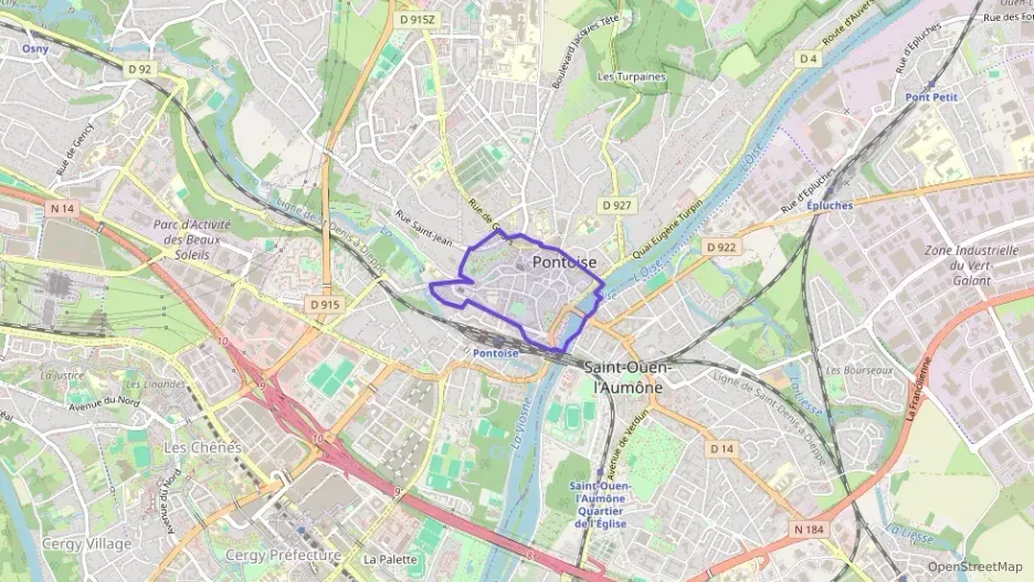 Appartement 55 m² trois pièces à vendre à Pontoise Appartement 55 m² trois pièces à vendre à Pontoise