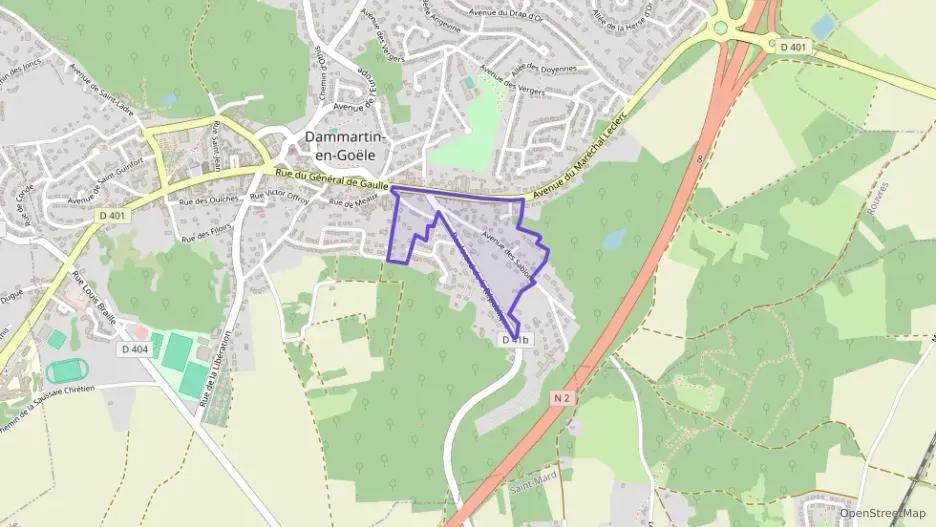 Appartement 38 m² deux pieces à vendre à Dammartin-en-Goële