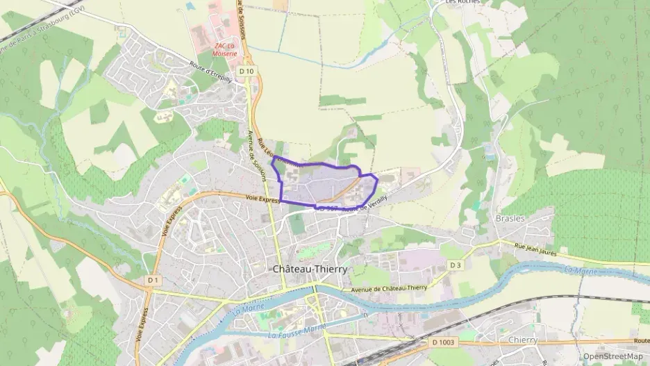 Appartement 35 m² trois pièces à vendre à Château-Thierry Appartement 35 m² trois pièces à vendre à Château-Thierry