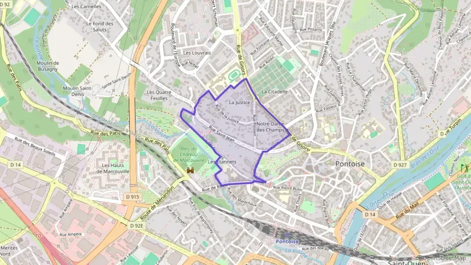 Appartement 51 m² trois pièces à vendre à Pontoise Appartement 51 m² trois pièces à vendre à Pontoise