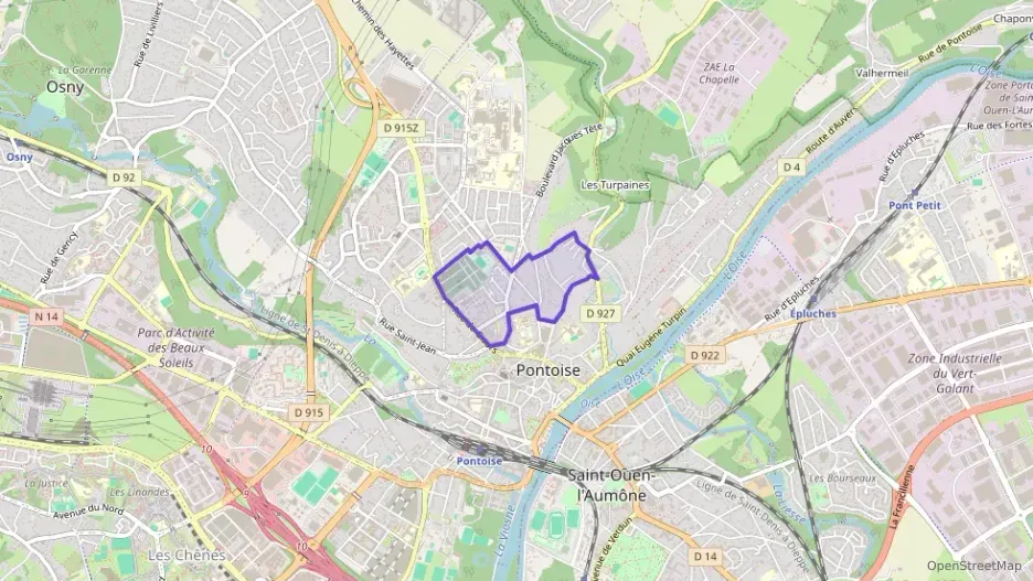 Appartement 51 m² deux pieces à vendre à Pontoise