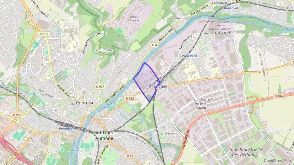 Appartement 75 m² trois pièces à vendre à Saint-Ouen-l`Aumône