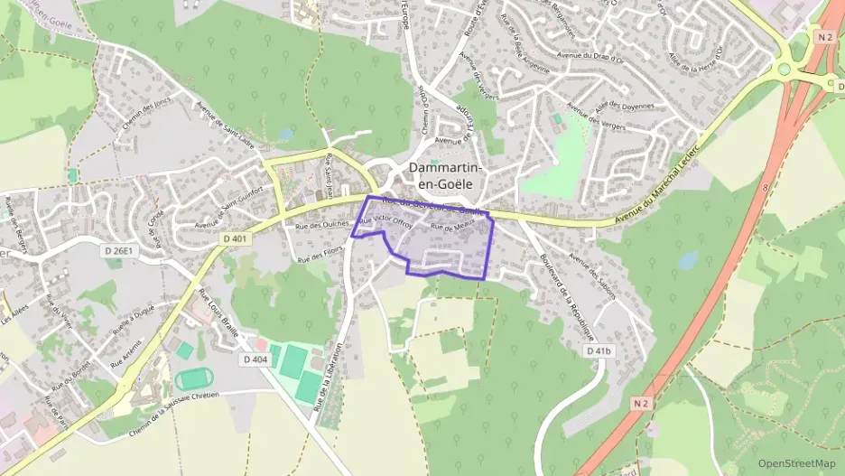 Appartement 58 m² trois pièces à vendre à Dammartin-en-Goële