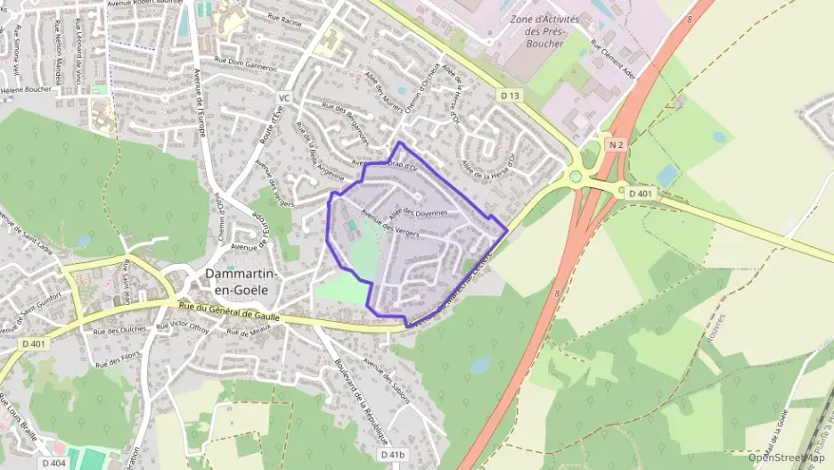 Appartement 38 m² une piece à vendre à Dammartin-en-Goële