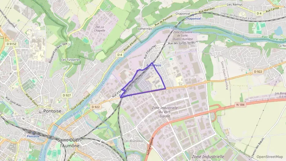 Appartement 45 m² deux pieces à vendre à Saint-Ouen-l`Aumône