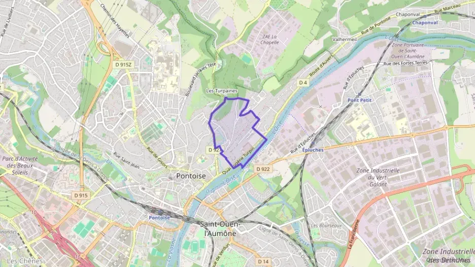 Appartement 49 m² deux pieces à vendre à Pontoise