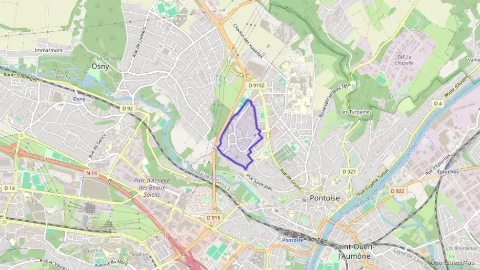 Appartement 65 m² trois pièces à vendre à Pontoise