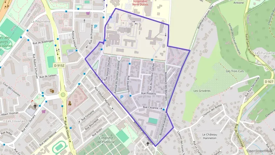 Appartement 68 m² trois pièces à vendre à Pontoise