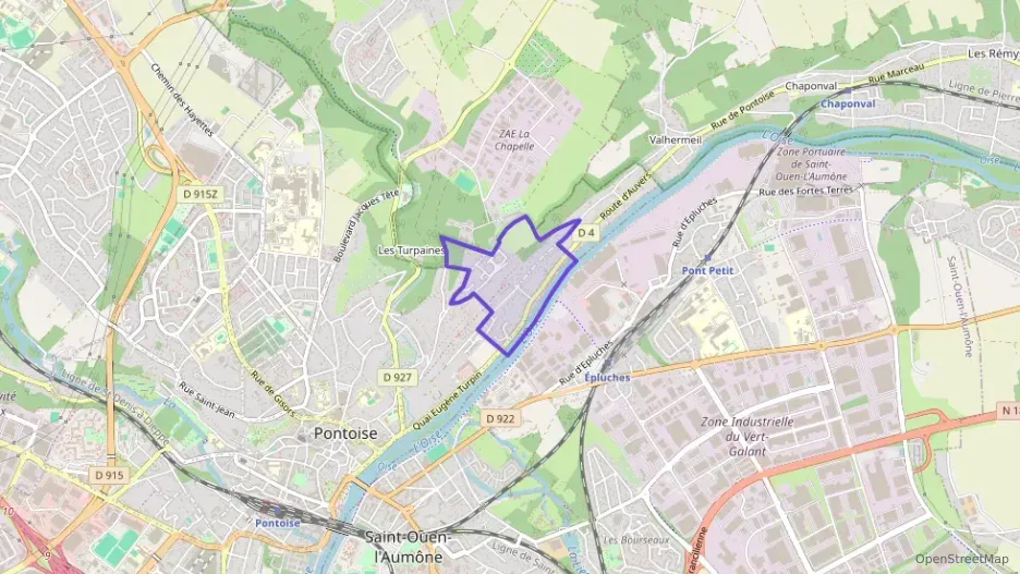 Appartement 69 m² trois pièces à vendre à Pontoise