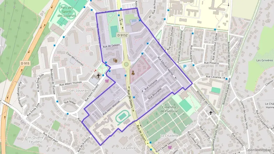 Appartement 63 m² trois pièces à vendre à Pontoise