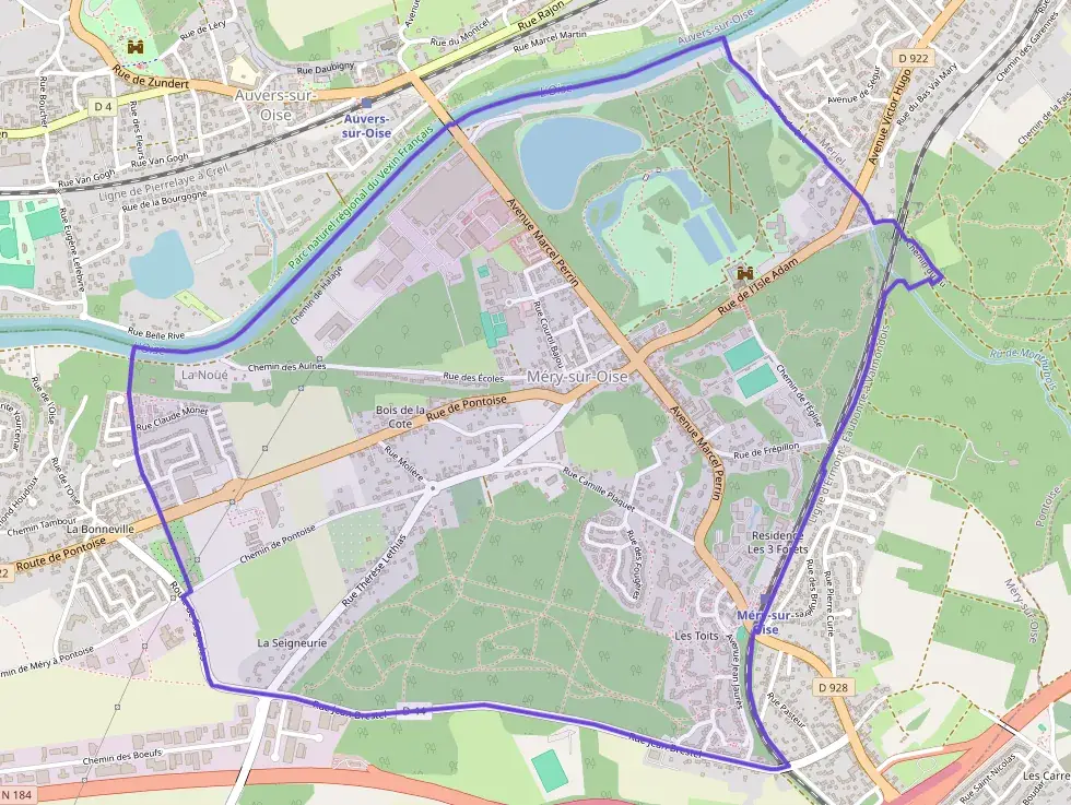 Appartement 73 m² trois pièces à vendre à Méry-sur-Oise