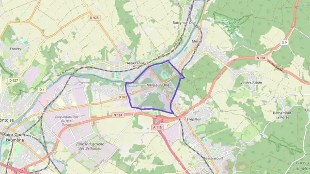 Appartement 73 m² trois pièces à vendre à Méry-sur-Oise