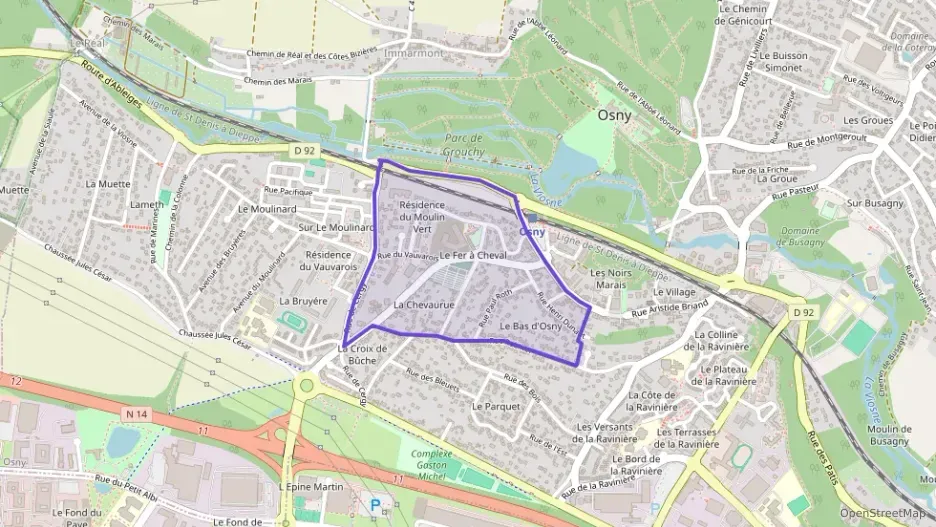 Appartement 30 m² une piece à vendre à Osny