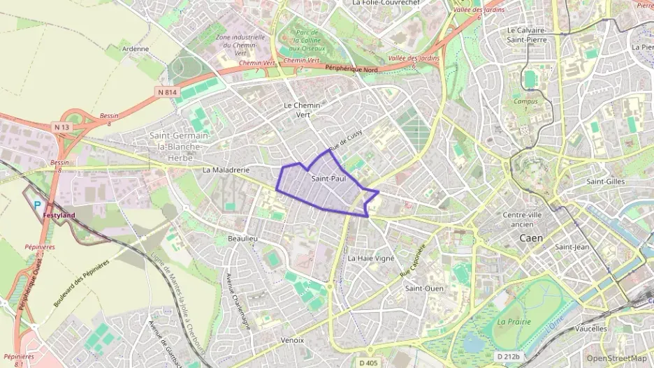 Appartement 103 m² cinq pièces à vendre à Caen