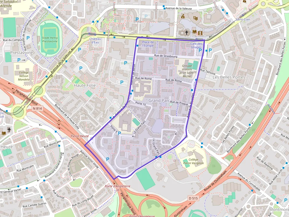 Appartement 45 m² deux pieces à vendre à Hérouville-Saint-Clair