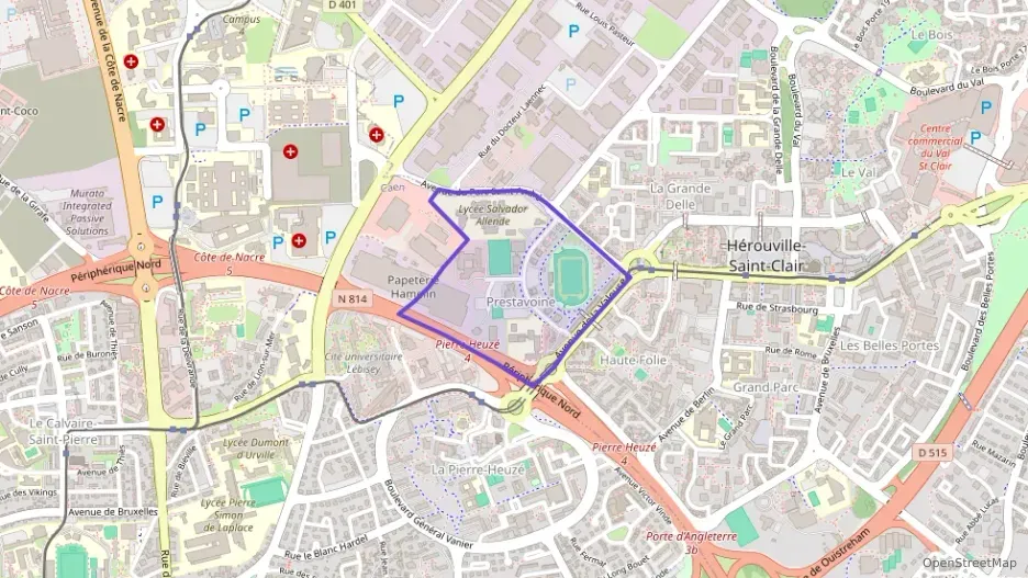 Appartement 64 m² trois pièces à vendre à Hérouville-Saint-Clair