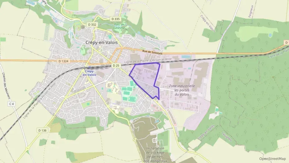 Appartement 40 m² deux pieces à vendre à Crépy-en-Valois